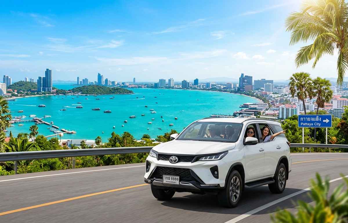 Car rental delivery in Pattaya